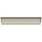Ekena Millwork 136" Bottom Width x 140 5/8" Top Width x 12 7/8"H x 1 1/4"P Stannis Crosshead CRH13X136ST - alternate 5